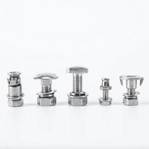 Stainless steel Expanding Bolts Anchors Fixing System Wall Mounting Anchor for Stone Cladding Granite Fixing