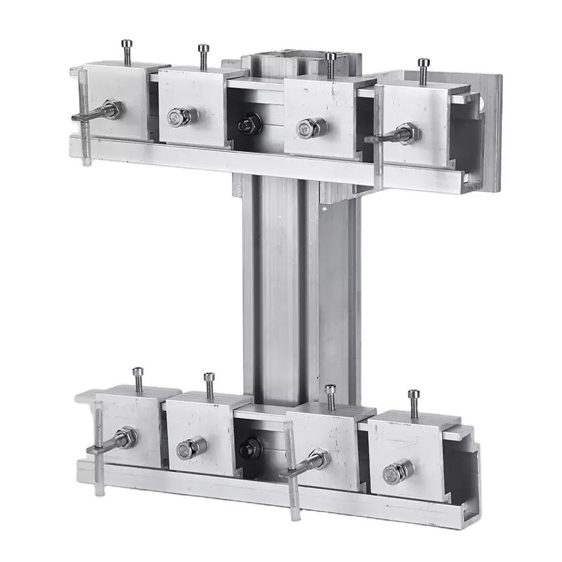 Hochwertiges, modisches Befestigungssystem aus Aluminiumlegierung für Stein-/Marmor-/Fliesenwände