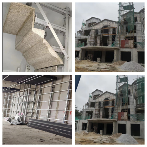 Stone wall cladding support1